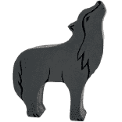 Фігурка Вовк, HEGA Фігурка Вовк, HEGA