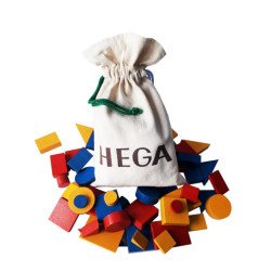 Гра Блоки Дьєнеша з посібником, ТМ HEGA Гра Блоки Дьєнеша з посібником, ТМ HEGA