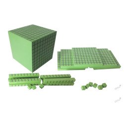 Квадрат сотенний Математичний куб з посібником, HEGA Квадрат сотенний Математичний куб з посібником, HEGA