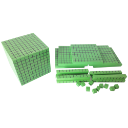 Одиниці об'єму Математичний куб з посібником, Hega Одиниці об'єму Математичний куб з посібником, Hega