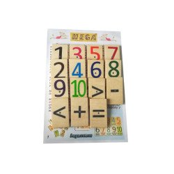 Набір Цифри і Знаки (на магнітах), Hega