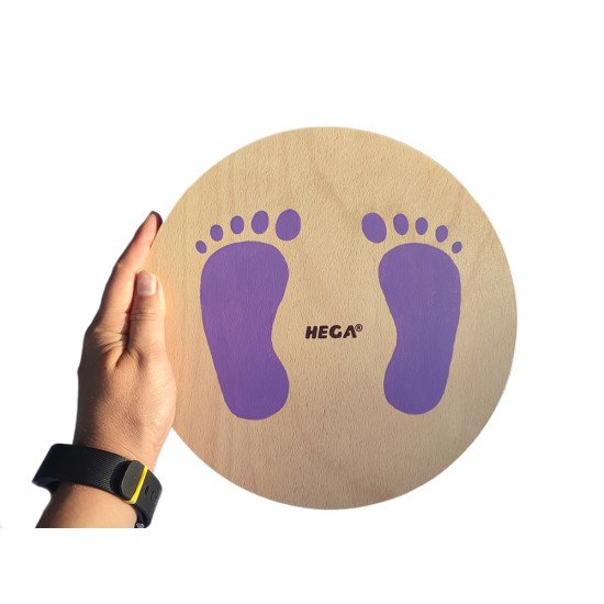 Тренажер - Балансувальний диск "Для зміцнення корпусу" з методичним посібником, HEGA Тренажер - Балансувальний диск "Для зміцнення корпусу" з методичним посібником, HEGA