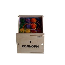 Повний дидактичний набір Фребеля 14 коробок, ТМ HEGA Повний дидактичний набір Фребеля 14 коробок, ТМ HEGA