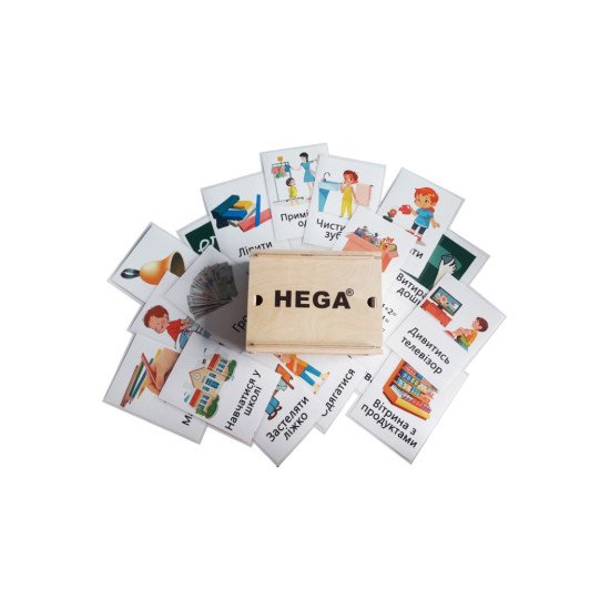 Картки Пекс для візуальної комунікації демонстраційні, TM HEGA