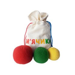 Набір звукових м'ячиків Світлофор, HEGA