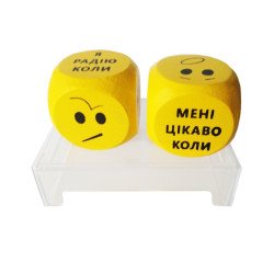 Набір Кубики емоцій та почуттів, HEGA Набір Кубики емоцій та почуттів, HEGA