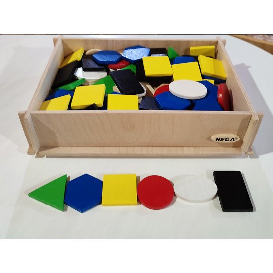 Сенсорна гра з картками "Крупноформатна мозаїка", HEGA