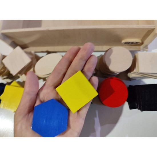 Сенсорна гра з картками "Крупноформатна мозаїка", HEGA