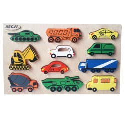 Рамка-вкладиш Машинки 2, Hega Рамка-вкладиш Машинки 2, Hega