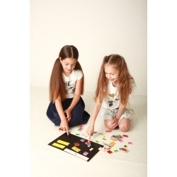 Магнітний прилад  "Частини і дроби" 78 складових частин, HEGA