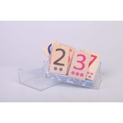 Набір дидактичного матеріалу Цифри . Роздаткові з посібником, Hega