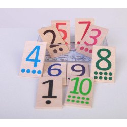 Набір дидактичного матеріалу Цифри . Роздаткові з посібником, Hega Набір дидактичного матеріалу Цифри . Роздаткові з посібником, Hega