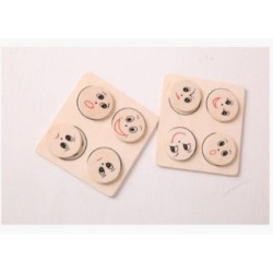 Емоції розвивальний дидактичний за методикою Монтессорі, ТМ Hega