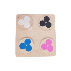 Набір Кольори розвивальний дидактичний за методикою Монтессорі, HEGA