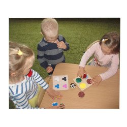 Набір Кольори розвивальний дидактичний за методикою Монтессорі, HEGA Набір Кольори розвивальний дидактичний за методикою Монтессорі, HEGA