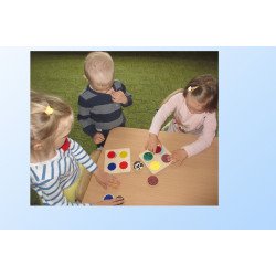 Набір Тактильний розвивальний дидактичний за методикою Монтессорі, HEGA