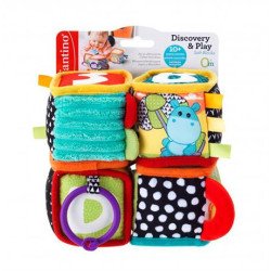 М'які кубики Звірятка, Infantino