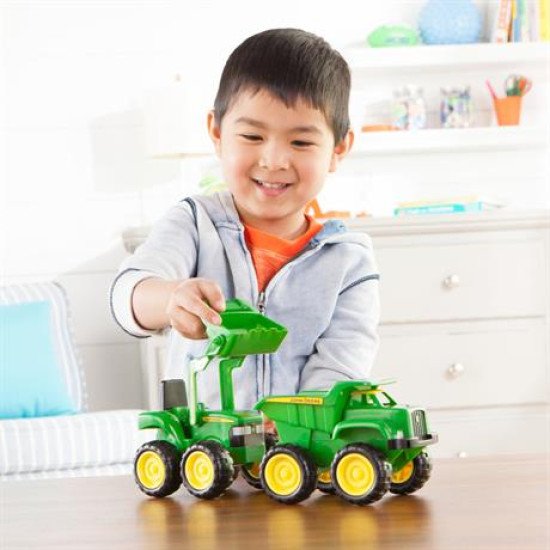 Набір для піску Трактор і самоскид, John Deere Kids