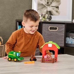 Конструктор Збери трактор із загоном, John Deere Kids Конструктор Збери трактор із загоном, John Deere Kids