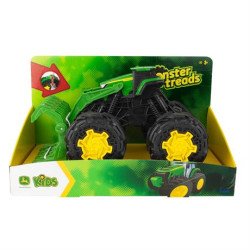 Машинка Трактор Monster Treads з ковшем і великими колесами, John Deere Kids Машинка Трактор Monster Treads з ковшем і великими колесами, John Deere Kids