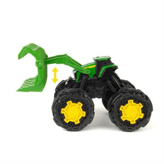 Машинка Трактор Monster Treads з ковшем і великими колесами, John Deere Kids