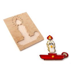 Мозаики. Свеча, LAM Toys Мозаики. Свеча, LAM Toys