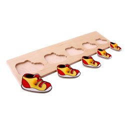 Рамки и вкладыши. Ботинки, LAM Toys Рамки и вкладыши. Ботинки, LAM Toys