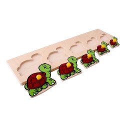 Рамки и вкладыши. Черепашки, LAM Toys