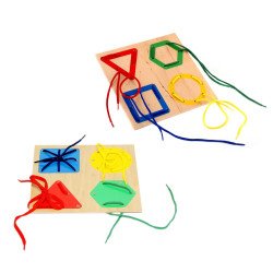Шнуровка. Геометрия, LAM Toys Шнуровка. Геометрия, LAM Toys