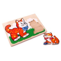 Мозаика. Кот и котенок, LAM Toys Мозаика. Кот и котенок, LAM Toys