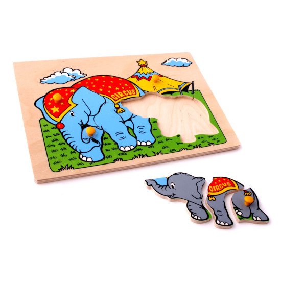 Мозаики. Слоны, LAM Toys
