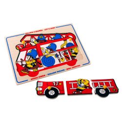 Мозаика. Пожарные, LAM Toys Мозаика. Пожарные, LAM Toys