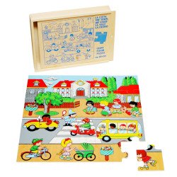 Пазлы. Город, LAM Toys Пазлы. Город, LAM Toys