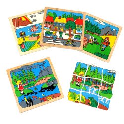Мозаики. Экология (набор 4 шт.), LAM Toys Мозаики. Экология (набор 4 шт.), LAM Toys