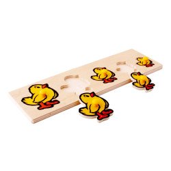 Рамки и вкладыши. Цыплята, LAM Toys Рамки и вкладыши. Цыплята, LAM Toys