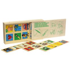 Настільна гра доміно Протилежності, Lam Toys