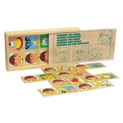 Настільна гра доміно Органи відчуттів, Lam Toys 