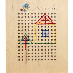 Шнуровки. Вышивание - игровые панели, LAM Toys Шнуровки. Вышивание - игровые панели, LAM Toys