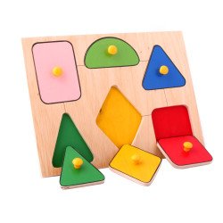 Рамки и вкладыши. Геометрические фигуры - математика, LAM Toys Рамки и вкладыши. Геометрические фигуры - математика, LAM Toys