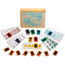 Настільна гра лото Математика, Lam Toys  Настільна гра лото Математика, Lam Toys