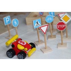Ігровий набір Дорожні знаки54 дет., Lam Toys
