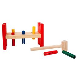 Сенсорний матеріал "Стукалка"  8 деталей, Lam Toys