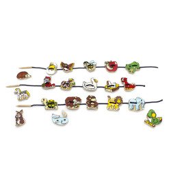 Шнурівка Тварини, 20 деталей,  Lam Toys  Шнурівка Тварини, 20 деталей,  Lam Toys