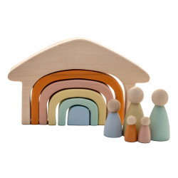 Веселка “Сім’я” пастельна 11 ел., LINDEN TALE