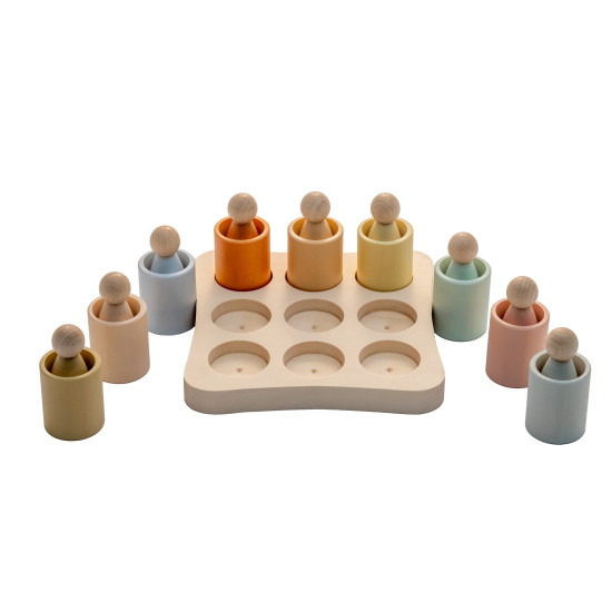 Сортер “Друзі” пастельний., LINDEN TALE