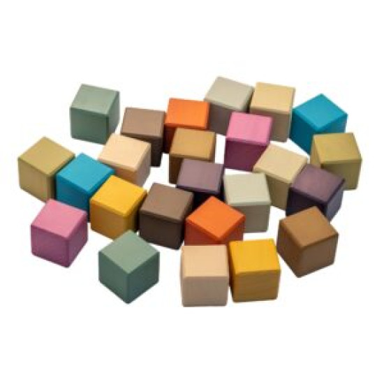 Кубики кольорові 24 ел., LINDEN TALE