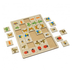 Рамка - вкладиш сортер: "Вкажіть напрямок - 2", ТМ "Ань-Янь" Рамка - вкладиш сортер: "Вкажіть напрямок - 2", ТМ "Ань-Янь"