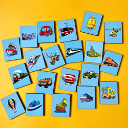 Рамка-вкладиш: Асоціації - види транспорту, ТМ "Ань-Янь"