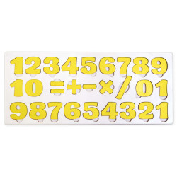 Магнітний сортер-цифри із дерева, ТМ "Ань-Янь" Магнітний сортер-цифри із дерева, ТМ "Ань-Янь"