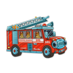 Пазл-сортер "Ведмедики-пожежники", ТМ "Ань-Янь"